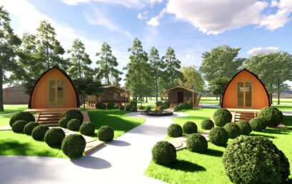 Mendesain Kawasan Kolam Renang dan Agrowisata di Desa Wisata Baros berbasis Kearifan Budaya Sunda