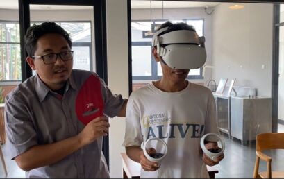 ABDIMAS PERANCANGAN APLIKASI VIRTUAL REALITY UNTUK PENGEMBANGAN PRESENTASI IMERSIF DESAIN BANGUNAN