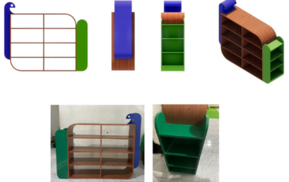Implementasi Motif Merak Ngibing pada Desain Edu-Furniture di Sekolah Dasar Tunas Insan Mulia dengan Pendekatan Karakter Anak Melalui Eksplorasi Warna dan Bentuk
