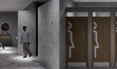 Re-design Fasilitas Pendukung Masjid Al Multazam Kab. Bandung