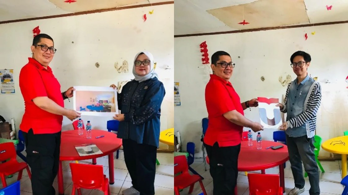Optimalisasi Tata Ruang dan Elemen Visual Kelas di Sekolah Pos Paud Al-Ikhlas Manjahlega Bandung Optimalisasi Tata Ruang dan Elemen Visual Kelas di Sekolah Pos Paud Al-Ikhlas Manjahlega Bandung
