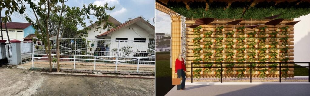 DESAIN PINTU MASUK KAMPUNG KREATIF TELKOM UNIVERSITY