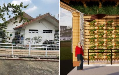 KONSULTASI DESAIN PINTU MASUK KAMPUNG KREATIF PADA PUSYANSOS GRIYA HARAPAN DIFABEL CIMAHI