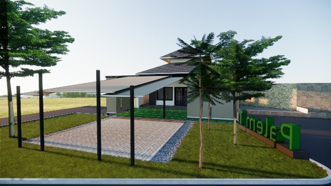 Perancangan Kanopi Mesjid Daarul Jannah Perumahan Palem 1 Residence, Kabupaten Bandung